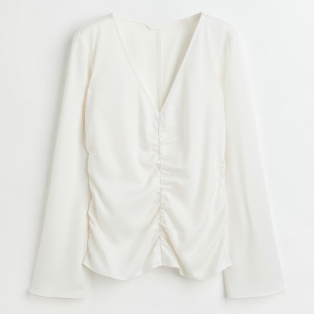 H&M Gathered Blouse